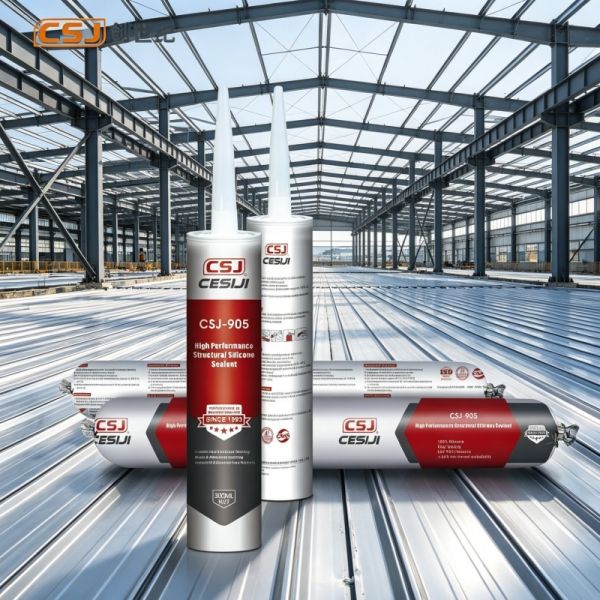 Structural Silicone Sealant, Strong Bond Strength in Glass and Metal Assembly Projects