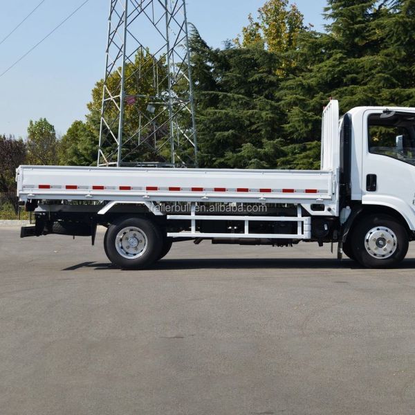 3m Length Steel Dry Freight Cargo Box Isuzu Cargo Truck