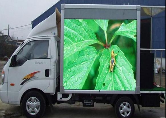 4m x 2m Advertising LED Screen Truck HD with 1/ 4 Scan MBI5020 Driving IC