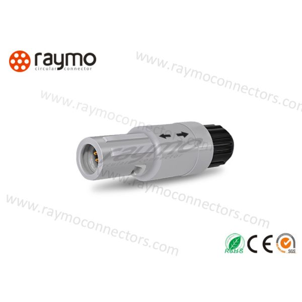 Self Latching Locking Plug And Socket Connectors Plastic Material Compatible With Lemo