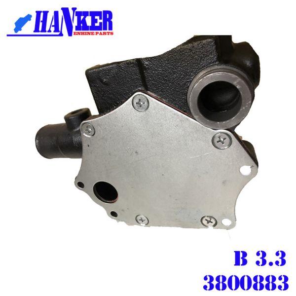 Bomba de agua auto de la asamblea de motor de los recambios Cummins B3.3 3800883