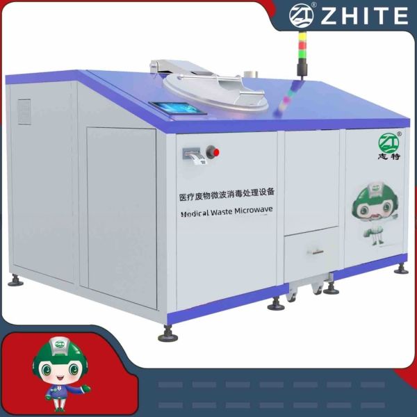 Mobile Equipment Medical Waste Microwave Disposal Treatment for Hospital Garbage