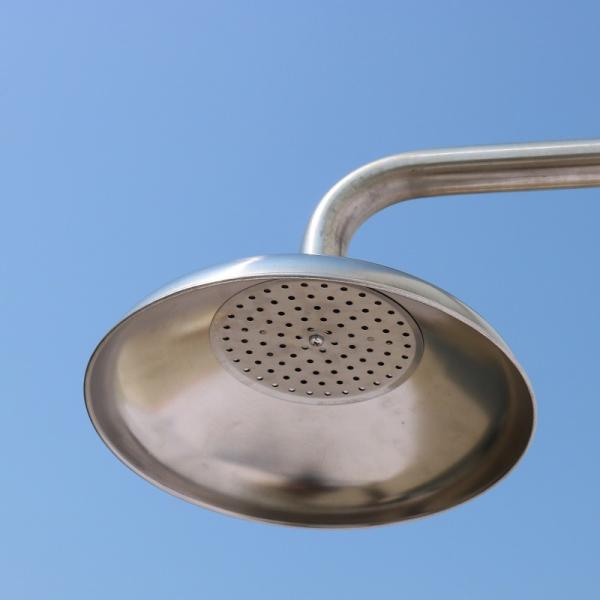 wall-mounted  type stainless steel shower, emergency drench shower head