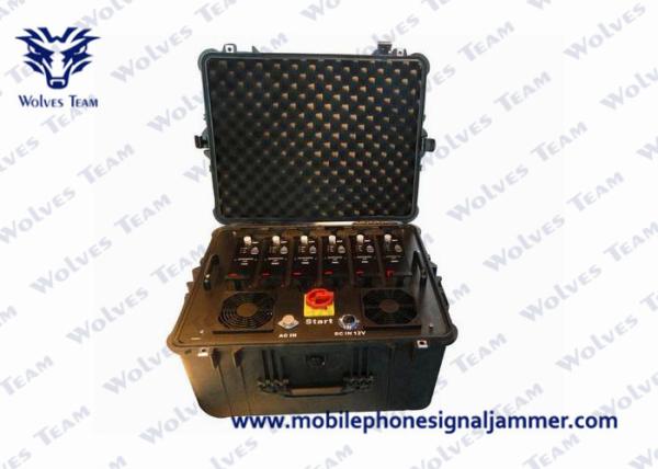 300W High Power VHF UHF NMT CDMA Single Jammer (Waterproof , shockproof design)