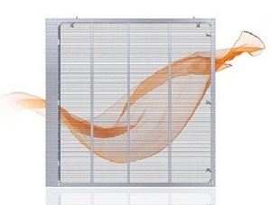Indoor Transparent Glass Led Display High Brightness / Transparency Fixed In Shopping Mall