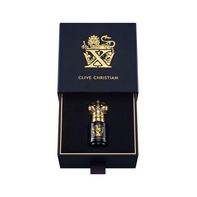 SGS1400gsm Perfume Packaging Box Gift Box With Ribbon Handle Glossy Lamination