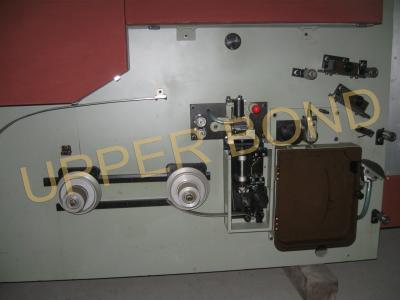 White Fibre Filter Rod Forming Machine , Intermediate Speed Smoke Filter Machine