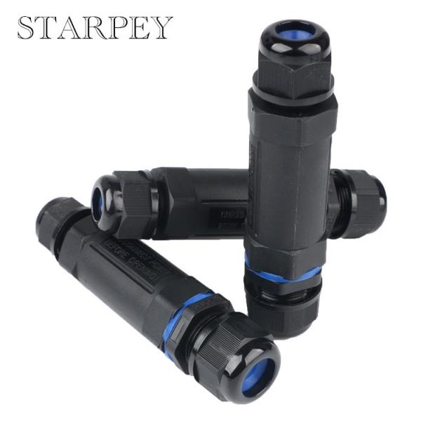 3 Pin Strong Sealed Quick Connect Disconnect Waterproof Electrical IP68 Wire Connector for outdoor lighting