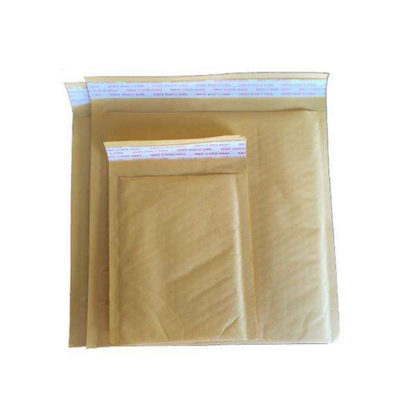 CD 6x10 Inch Natural Kraft Bubble Mailers Coextrusion film