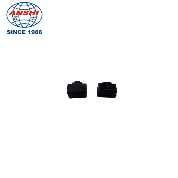 Silicone Black Corrosion Resistant RJ45 Port Dust Cover for Ethernet Port Protection