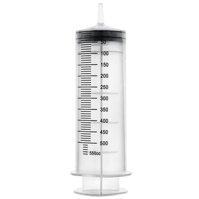 500ml Comfortable Design Disposable Syringe With Smooth Rubber Plunger For Accurate Liquid Measurement