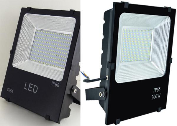 as luzes de inundação industriais de alumínio do diodo emissor de luz 3000-6000K, 100w conduziram o projetor CRI80