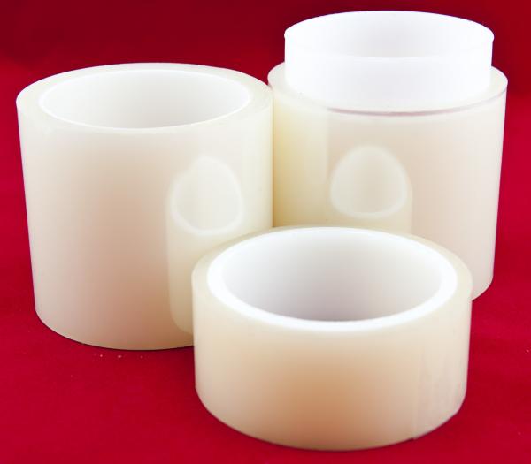 Transparent PET Film Silicone Adhesive Masking Tape For Metal Painting