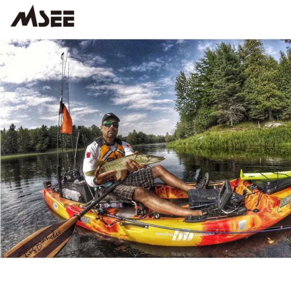 Rudder System Sea Fishing Kayak In Motorized Pro Fishman Lifetime Kayak