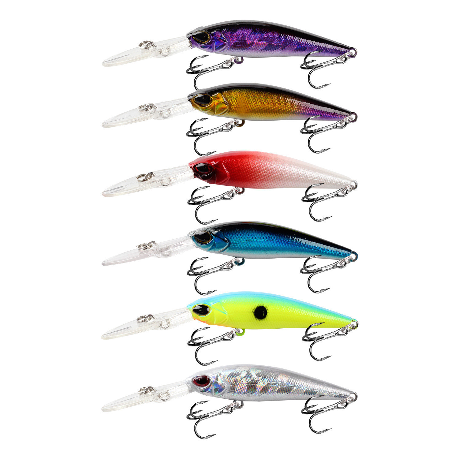 Long Casting 90mm Sinking Minnow Lure for and Hard Floating Fishing