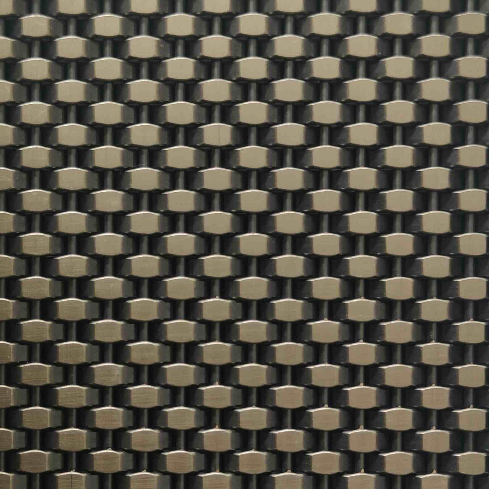 Columnar Protrusion Dense Grid Woven Metal Mesh