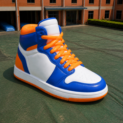 Custom Giant Inflatable Sneaker Advertising Model with Detailed Laces Full Color Printing and Brand Logo