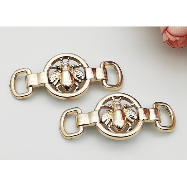 Animal Style Plastic Shoe Buckles , High Heel Shoes Buckles Accessory