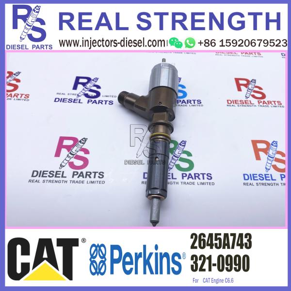 Injecteur 2645A746 320-0677 3200677 de Parts Diesel Fuel d'excavatrice d'E320D pour le moteur de Caterpillar Perkins C6.6