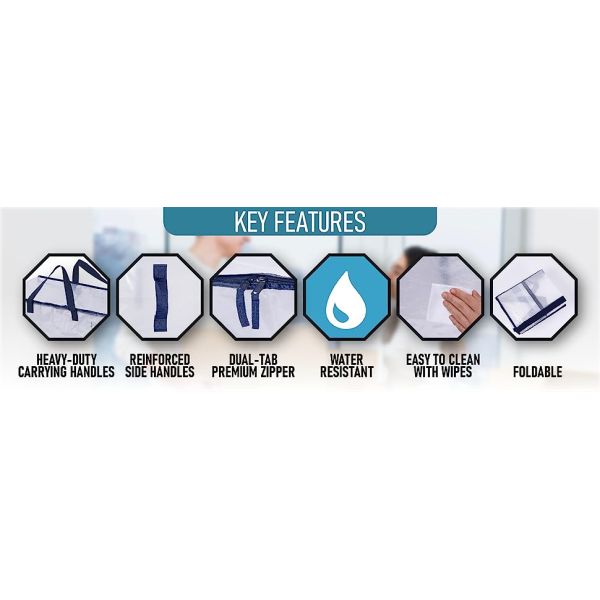 Heavy Duty Oversized Storage Bag for Moving, College Dorm, Traveling, Camping, Christmas Decorations, Packing Supplies