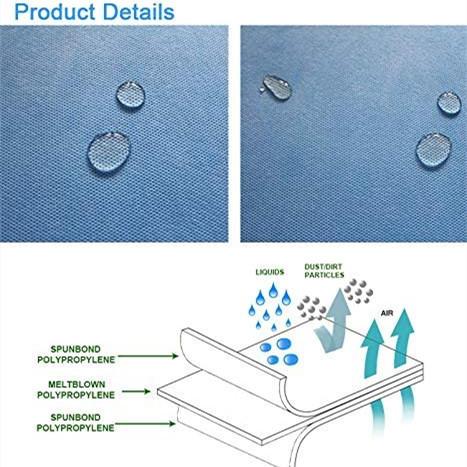 Wholesale disposable doctor coats sms/spunlace/pp material stretchable hospital uniform men and women medical lab coats