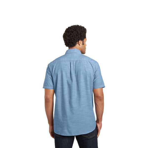 2019 New Product Men's Shirt Button Short Sleeve