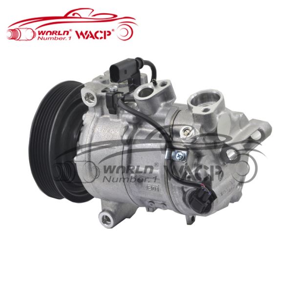 12V Auto AC Compressor 6SES14C 6PK For Audi A4 A5 OEM 8T0260805G 8T0260805Q WXAD031