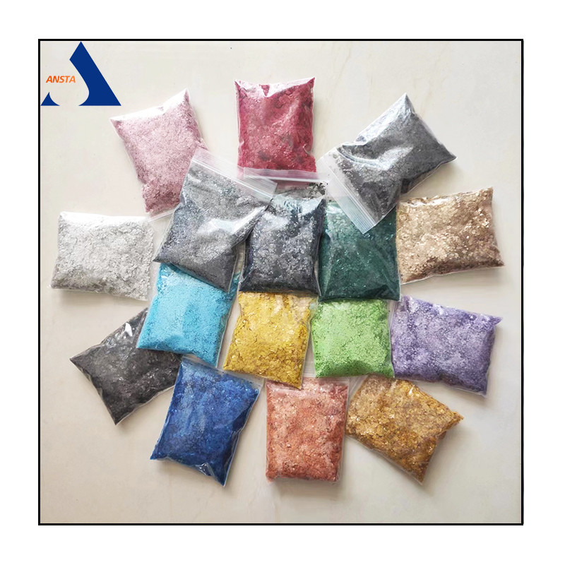 Color Flakes for paint, Dyed Mica Flakes for Epoxy Floor