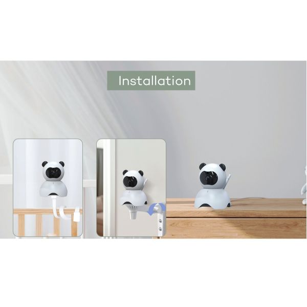 5.5 pulgadas 1080P Digital Mini Monitor de Bebé Audio hogar inteligente monitor de guardería bebé