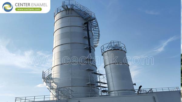 Réservoirs d'acier inoxydable de haute capacité pour la transformation des aliments Collecte des eaux usées: un choix durable