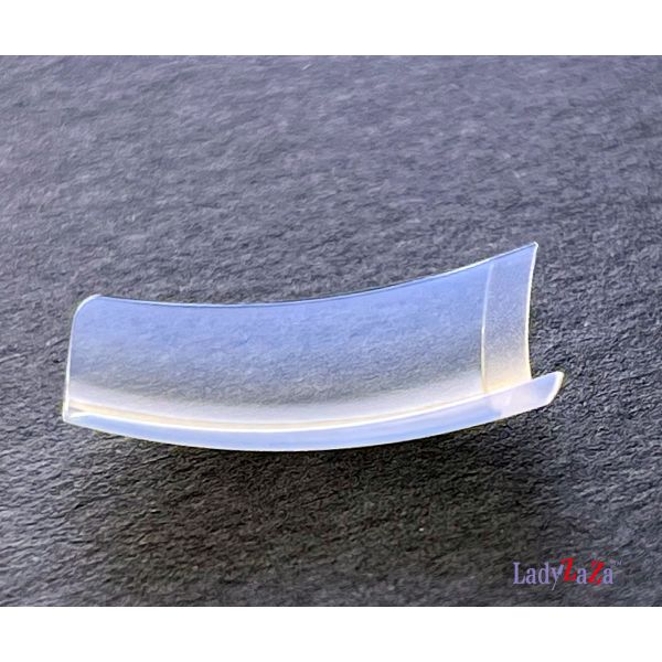 Ноготь естественного полного покрытия цвета ложный наклоняет 50 частей в подсказку ногтя сумки искусственную акриловую