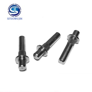 Flower Shaped Pin Shaft Plug Shaft Precision Components For Doors And Windows