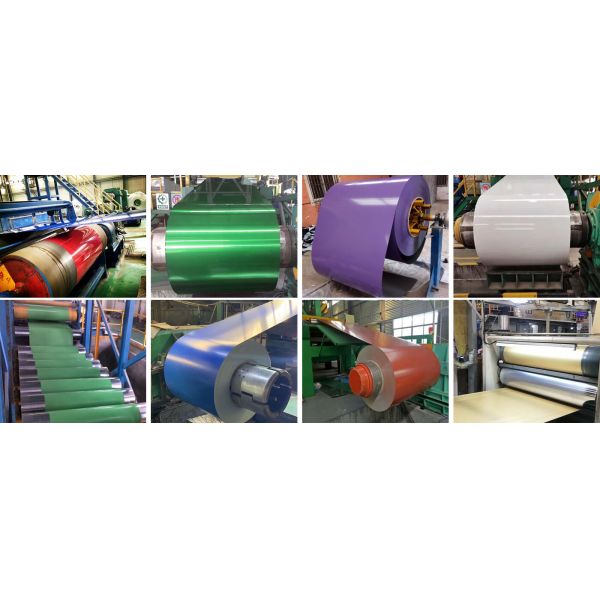 Strong Stability Variable Color Coated Aluminium Coil For Industrial Buildings