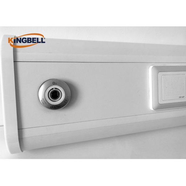 500mm Length Medical Bed Head Unit Nurse Call Function Oxygen Gas