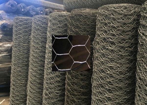 Professional Galvanized Gabion Wire Mesh Safety for Poultry , 0.5-2.5m Width