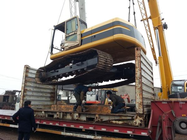 Used CAT 325B Excavator Sold to Guinea(Conakry port)