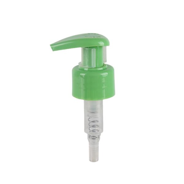 28/410 Green Lotion Pump Plastic Smooth Left Right Lock Cosmetic Lotion Pump