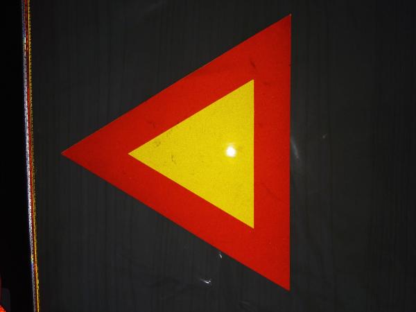 Weatherproof UV Protected Custom Road Closed Detour Thru Traffic Reflective Metal Safety Signs