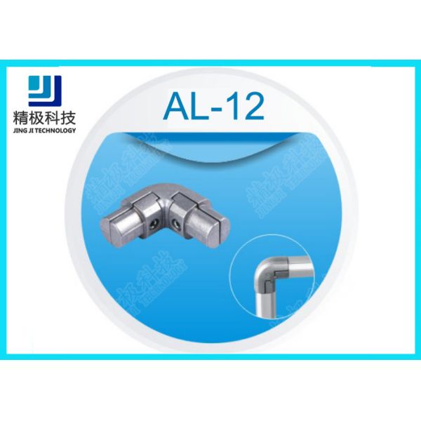 RoHS Round 90 Degree Elbow Aluminum Pipe Connection Aluminum Tubing Joints AL-12