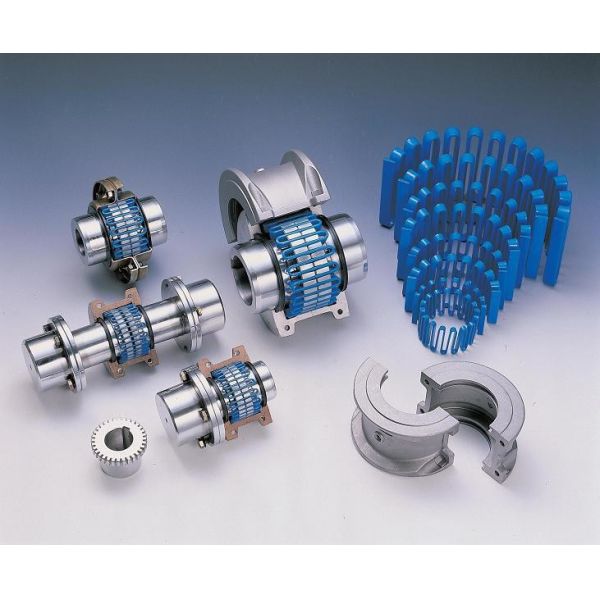 Low Noise Spring Type Coupling , Good Lubrication Flexible Spring Coupling