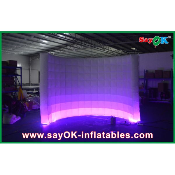 Стена воздуха ткани Bule Оксфорда будочки фото портативной будочки фото красивая 3m раздувная
