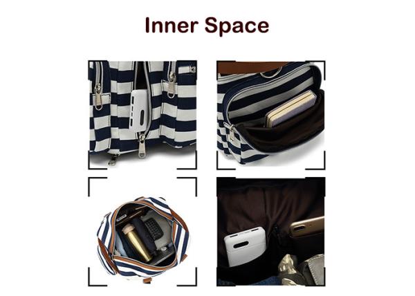 Dry Seperation Package Women'S Weekender Bags Solid Pattern Secure Zippers Closure