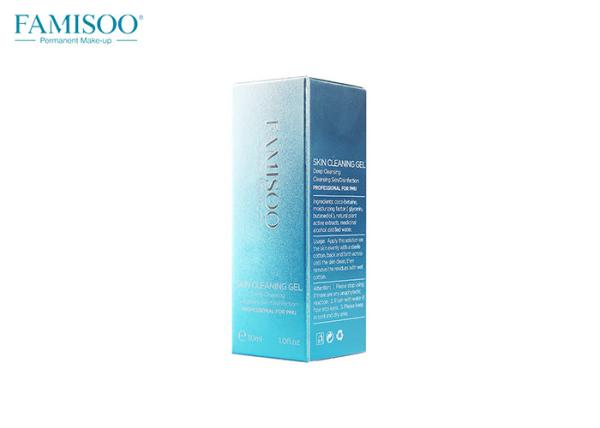 Makeup Skin Cleansing Gel For Disinfection Removing Cutin Eyebrow / Lips