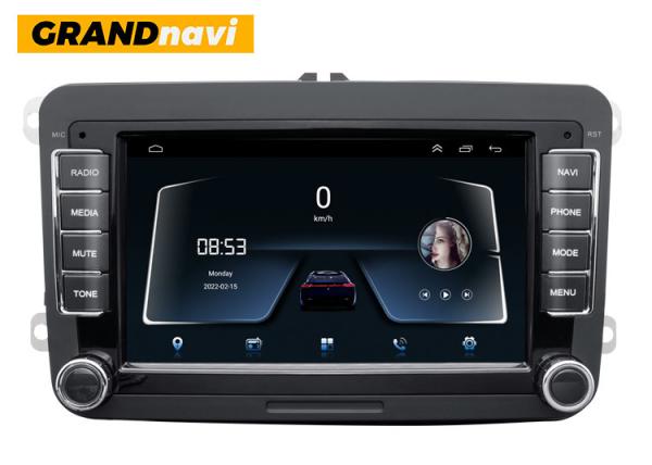 Ruído dobro golfe estereofônico Jetta Tiguan de Volkswagen Passat do rádio do tela táctil de 7 polegadas