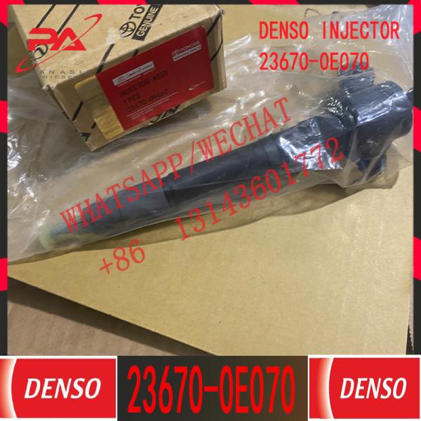 23670-0E070 Diesel Fuel Injector Common Rail For TOYOTA Lexus 23670-09460 23670-19015