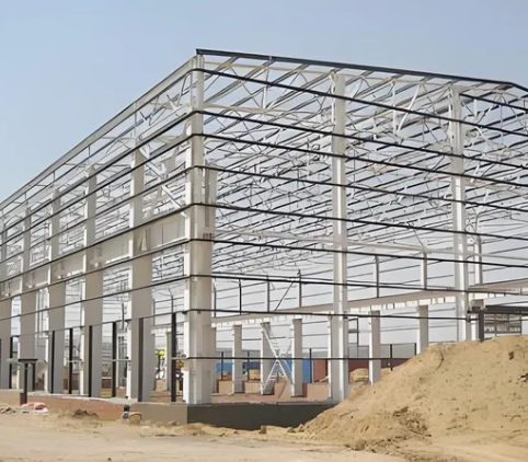 Prefabricated Steel Structure Indoor Basketball Gym with Hot-Dip Galvanized Quick Erection and Seismic Resistant Design