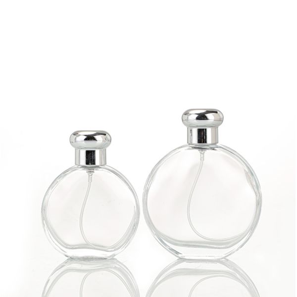 Transparent Glass Perfume Empty Bottles Clear 50 / 100ml  Various Uses Including Essential Oils and Air Fresheners