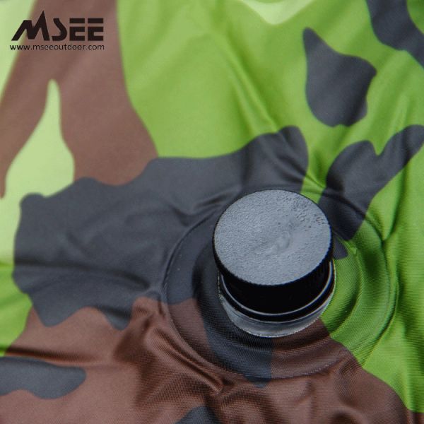 580G Sponge Inflatable Sleeping Pad High Durability For Hiking / Travel