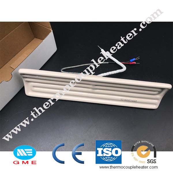 Thermoforming Far Infrared Ceramic Heater 220v 230v 240v With Thermocouples