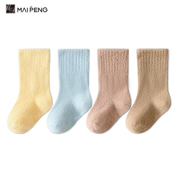Winter Kids Cotton Socks Thick Sleep Baby Soft Acrylic Socks